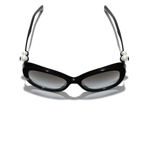 CHANEL 5339H Square Acetate & imitation pearls Sunglasses